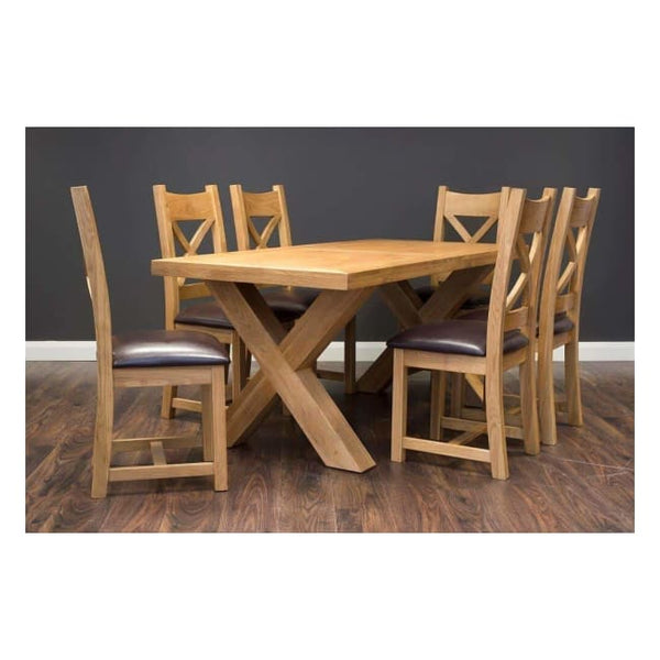 X Dining Table 1.8M - Furniture