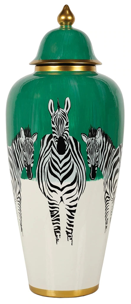 Zebra Jar Large (MY077)