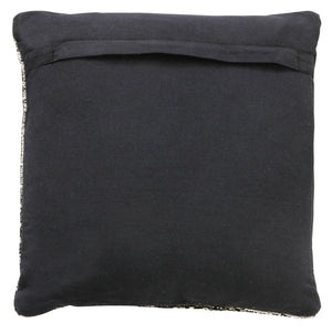 Jacquard Woven Cushion Natural Black - RC033 Set of 2