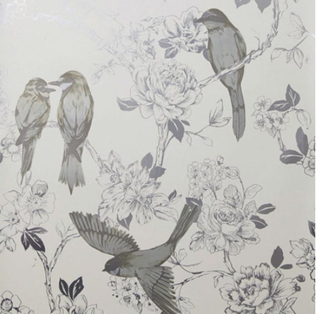 Prestigious Textiles Nightingale (Foil) Wallpaper