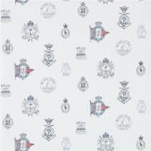 Ralph Lauren Rowthorne Crest Captain Wallpaper - Wallpaper